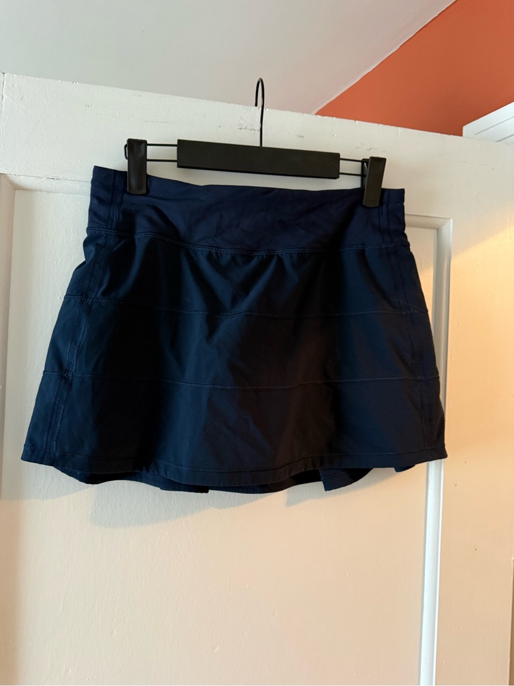 lululemon athletica Navy Athletic Skort with Built-In Shorts